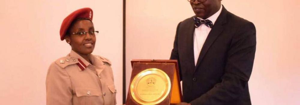 PRISONS WINS AWARD FOR PROMOTING THE RULE OF LAW